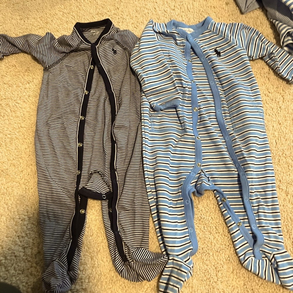 Ralph Lauren baby onesies size 9M